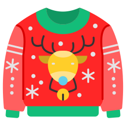 Christmas sweater icon