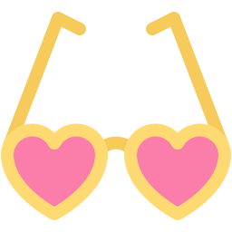 ハートのメガネ icon