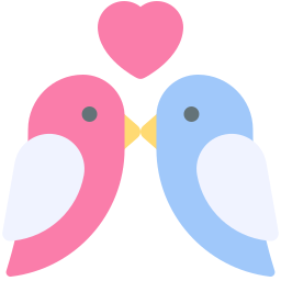 Любовная птица иконка
