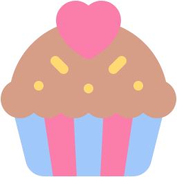 Чашка торта иконка