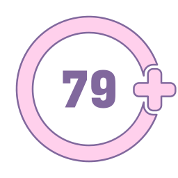 Seventy nine icon
