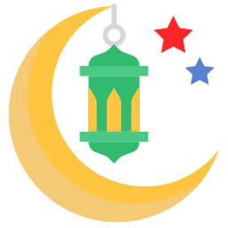 Światło ramadanu ikona
