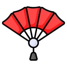Chinese fan icon