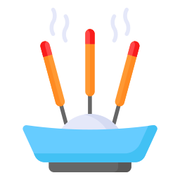 Incense sticks icon