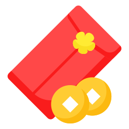 enveloppe rouge Icône
