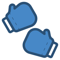 Boxing gloves icon