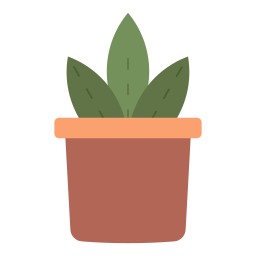 Горшечное растение иконка
