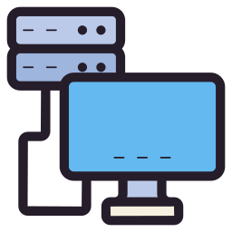 conexión de base de datos icono