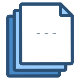 archivos de información icono