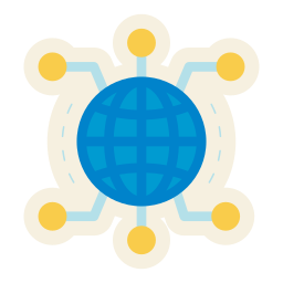 글로벌 네트워크 icon