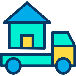 Moving truck icon