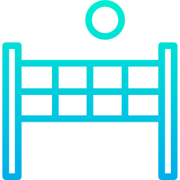 Volley net icon