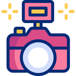 Cute camera icon