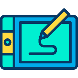 Graphic tablet icon