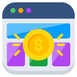 Online payment icon