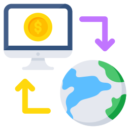 transferencia de dinero icono