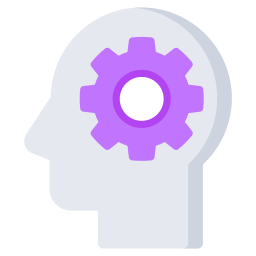 Brain settings icon