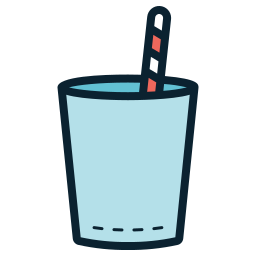 Glass drink icon