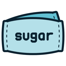 bolsita de azúcar icono
