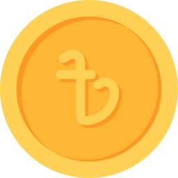 taka-munt uit bangladesh icoon