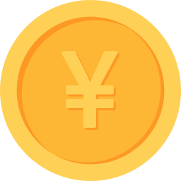 yen-munt icoon