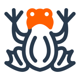 Żaba nadrzewna ikona