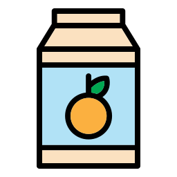 Orange juice icon