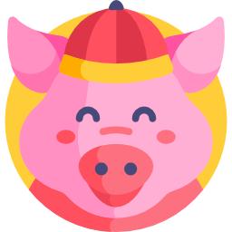 Year of the pig icon