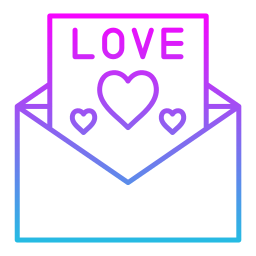 koperta miłosna ikona