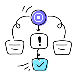 diagrama de flujo icono