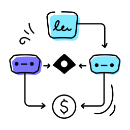 diagramme de processus Icône