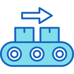 sistema de transporte icono