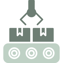stoccaggio automatizzato icona