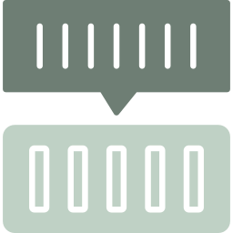 Serial code icon