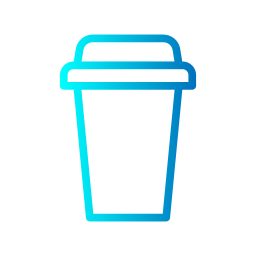 Paper cup icon