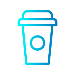 Paper cup icon