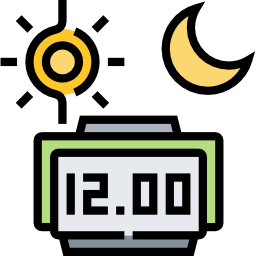 Table clock icon