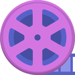 Film reel icon