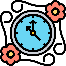 Wall clock icon