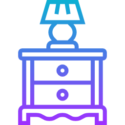 la table de nuit Icône