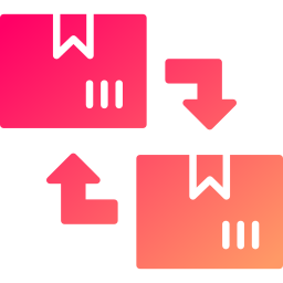 rotacja zapasów ikona