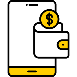 Mobile wallet icon