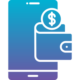 Mobile wallet icon