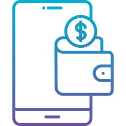 mobile geldbörse icon