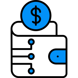 Digital wallet icon