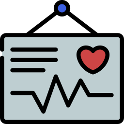gezondheid grafiek icoon