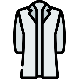 casaco de médico Ícone