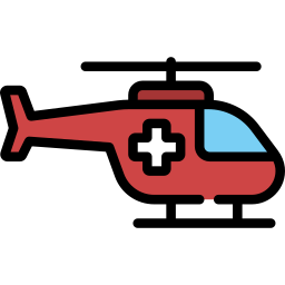 ambulância de helicóptero Ícone