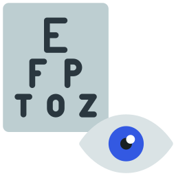 examen de ojos icono