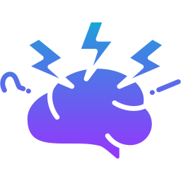 Mental stress icon